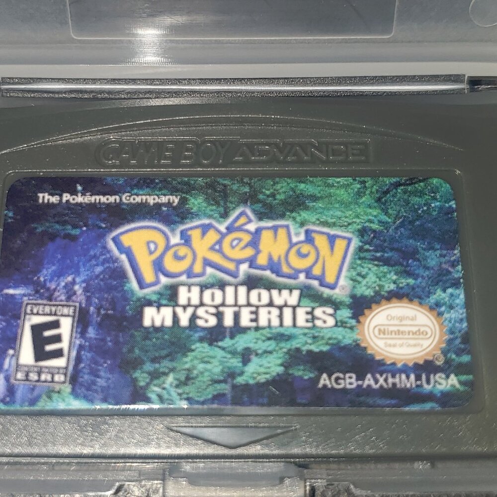 Pokemon Hollow Mysteries GBA ROM Hack Game Custom Gameboy Advance